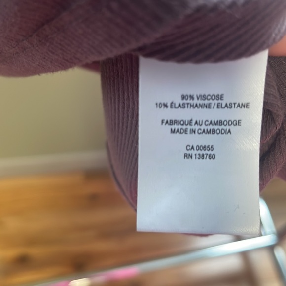 Reitmans NWT 2xl ribbed mauve purple tank top - Picture 5 of 5